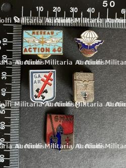 FRANCE INSIGNES FFI RESEAUX. France FFI networks insignia