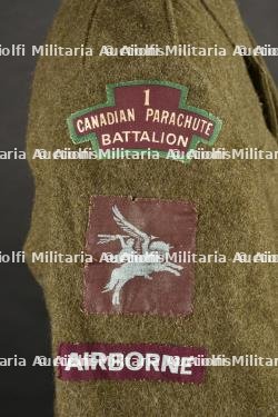 Battle Dress de parachutiste canadien. — miniature 4