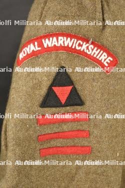 Battle Dress du Royal Warwickshire. — miniature 6