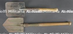 Pelles allemande. German entrenching shovels