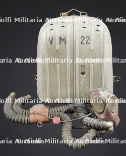 Recycleur de plongée de la marine de guerre des forces de l'axe. Axis naval rebreather