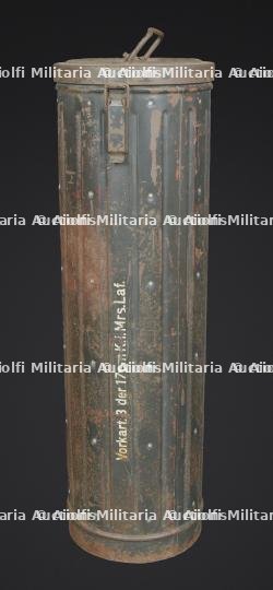 Container 17 cm K.18.i.Mrs.Laf. Container for 17 cm K.18 on Mrs.Laf. carriage.