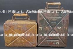 Caisses WR 34 et WR 36. Transport crates for WR 34 and WR 36 mortars.