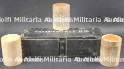 Caisse 6 LF H 18. Crate for six rounds for 10.5 cm le.F.H.18.