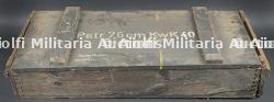 Caisse 3 obus 7,5 cm Kwk.40/Stu.k.40. Crate for three 7.5 cm rounds for KwK 40 / StuK 40.