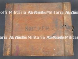 Caisse 6 douilles 10 cm le.F.H.18. Crate for six cartridge cases for 10.5 cm le.F.H.18
