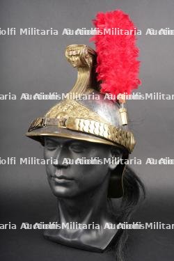 Casque de dragon 1872/74. Dragoon helmet model 1872/74.