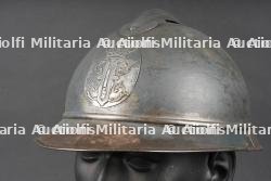 Casque Adrian 1915 roumain. Romanian Adrian helmet model 1915