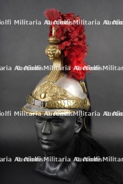 Casque de cuirassier troupe 1872/74. Trooper’s cuirassier helmet model 1872/74.