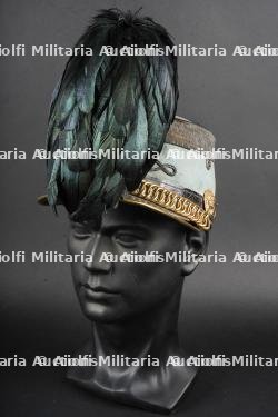 Shako officier de hussards. Hussar officer’s shako.
