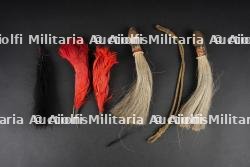 Lot de plumets et d'aigrettes. Lot of plumes and aigrettes.