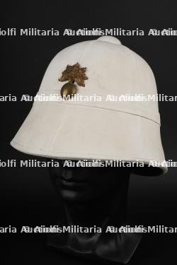Casque colonial pain de sucre. Colonial pain de sucre helmet.