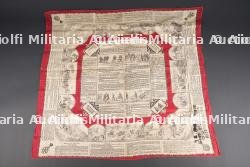 Mouchoir d'instruction militaire N°7. Military instruction handkerchief No. 7