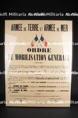 Affiche Mobilisation Générale 1914. General Mobilisation poster, 1914