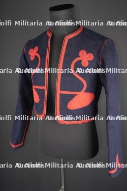 Veste boléro 1879 du 1er zouaves. 1st Zouaves bolero jacket Model 1879.