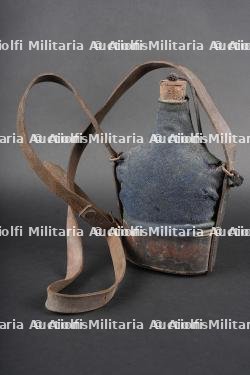 Gourde 1884 de cavalerie. Cavalry water bottle, Model 1884