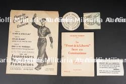 Ensemble documents JPF et Doriot. Group of documents relating to the JPF and Doriot