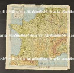 Carte d'évasion en soie. — photo 1