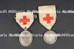 Ensemble médailles Croix Rouge. Red Cross medal group