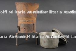 Poêle de tranchées. Trench stove