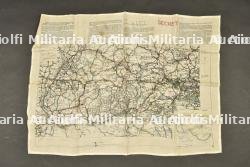 Carte d'évasion en soie. — photo 1
