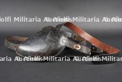 Etui jambon 1873/92 noir. Black model 1873/92 revolver holster