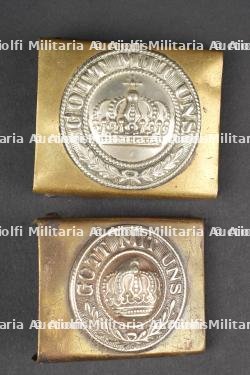 Boucles de ceinturon prussiennes. Prussian belt buckles