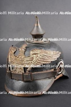 Casque à pointe M1895 troupe du Grenadier Regiment Nr 10. M1895 enlisted pickelhaube of Grenadier Regiment Nr. 10