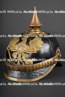 Casque à pointe M1895 troupe du Grenadier Regiment Nr 5. M1895 enlisted pickelhaube of Grenadier Regiment Nr. 5