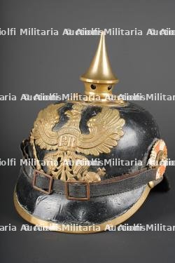 Casque à pointe M1895 troupe JR163 et RJR76. Enlisted M1895 pickelhaube of JR 163 and RJR 76