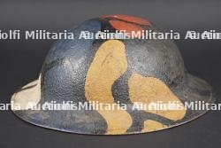 Casque américain US17 camouflé et nominatif. US 17 camouflaged helmet.