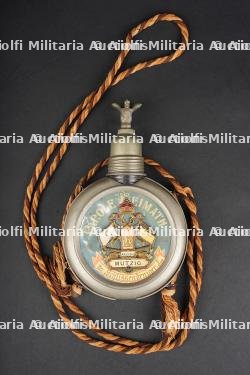 Gourde de réserviste du JR143 de Mutzig. Reservist canteen of Infantry Regiment JR 143, Mutzig