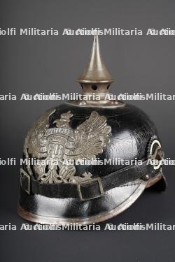 Casque à pointe M1915 troupe du Hanovre. Hanoverian enlisted M1915 pickelhaube