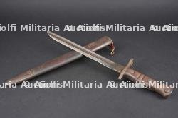 Baïonnette US17 raccourcie. Shortened US M1917 bayonet.