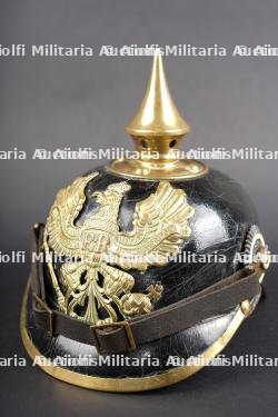 Casque à pointe M1895 troupe du JR158 Lorrain. M1895 enlisted pickelhaube of Lorraine Infantry Regiment JR 158