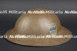 Casque américain d'un soldat du 320th Infantry Regiment de la 80th Division. American helmet of a soldier from the 320th Infantry Regiment