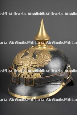 Casque à pointe M1895 troupe du JR25 Prussien. M1895 enlisted pickelhaube of Prussian Infantry Regiment JR 25