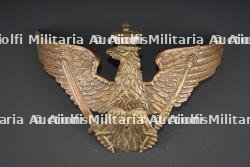 Plaque de casque du 2e Régiment de Grenadiers de la Garde M1842. Helmet plate of the 2nd Guard Grenadier Regiment M1842