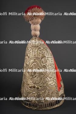 Mitre de Grenadier du Ie ou IIe bataillon du 1e Régiment de la Garde à pied prussien. Grenadier mitre of the 1st or 2nd Battalion, 1st Prussian Foot Guards Regiment