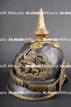 Casque à pointe Hessois guerre de 1870. Hessian pickelhaube, Franco-Prussian War 1870