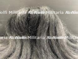 Haarbusch pour casque à pointe en maillechort. Nickel-silver hair plume (Haarbusch) for pickelhaube