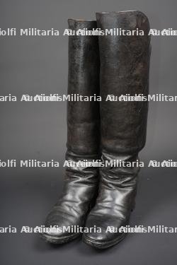 Paire de bottes d'officier de cavalerie allemand. Pair of German cavalry officer boots