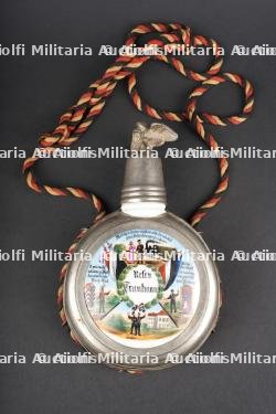 Gourde de réserviste du Ulanen Regiment Nr 7. Reservist canteen of Ulanen-Regiment Nr. 7
