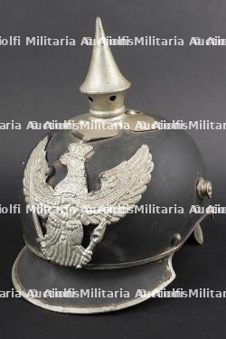 Casque à pointe de Jager zu Pferde. Pickelhaube of the Jäger zu Pferde