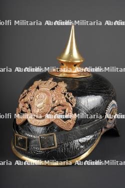 Casque à pointe M1896 troupe bavarois. Bavarian enlisted pickelhaube M1896