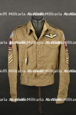 Battle Dress de parachutiste britannique.
