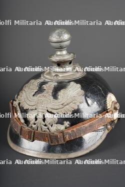 Casque à boule d'artilleur M1915. M1915 artillery ball-top helmet