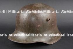 Casque allemand Stahlhelm M1916 Feldgrau. German feldgrau Stahlhelm M1916.