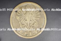 Plaque des chemins de fer impériaux allemands. Plaque from the Imperial German railways.