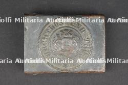 Boucle de ceinturon Wurttemberg modèle 1915. Württemberg model 1915 belt buckle.